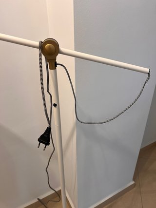 Lámpara de pie IKEA RANARP blanca