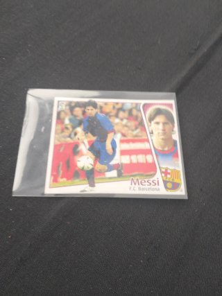 Cromo rookie Messi F.C. Barcelona 2005-06
