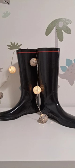 Botas de agua negras