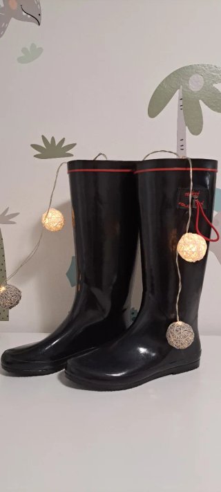 Botas de agua negras