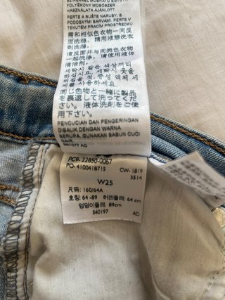 Levi's 721 High Rise Skinny Talla 25