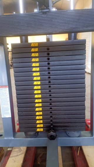 Macchina Technogym per la schiena