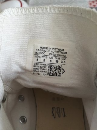 Converse Blancas