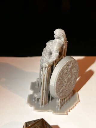 Miniatura guerriera giungla D&D 54mm