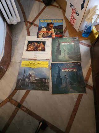 Lote 5 Vinilos Música Clásica