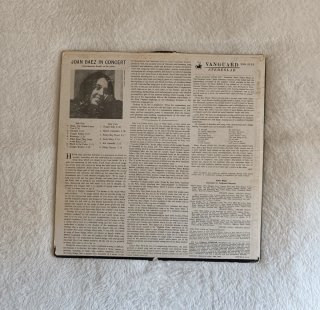 Joan Baez In Concert Vinilo Vanguard