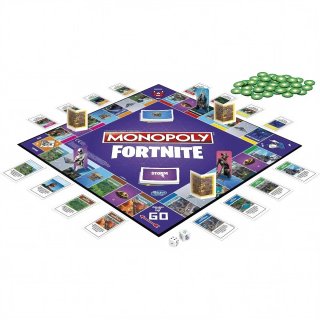 Juego de Mesa Hasbro Monopoly "Fortnite"