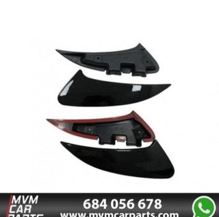 Aletines de paragolpes trasero para Mercedes CLA C