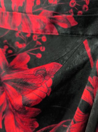Falda estampada floral