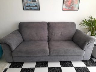 Sofá 3 plazas Ikea TIDAFORS gris