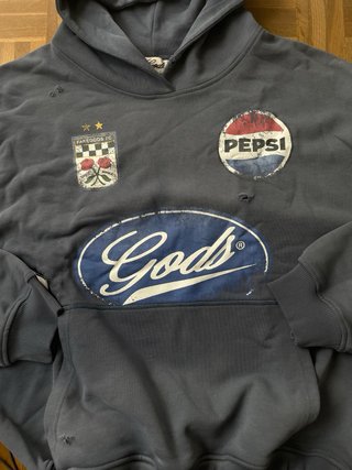 Sudadera Fake Gods Azul