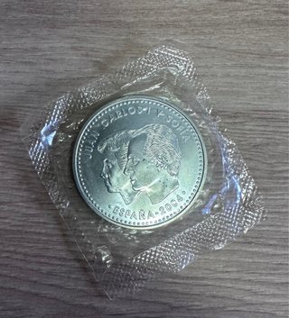 Moneda 12€ Plata Felipe y Letizia 2004