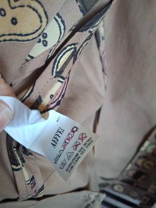 Blazer Moschino Beige Multicolore Bottoni