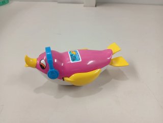 FEBER Juguete Acuático Pingüino Feber Rosa