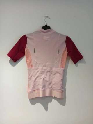 Maillot ciclismo Jelenew rosa y granate