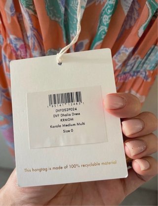 Vestido seda Diane von Furstenberg floral