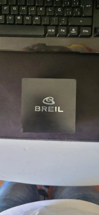 Reloj Breil Cronógrafo Negro y Plateado