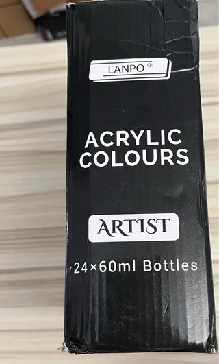 Set Lanpo Pinturas Acrílicas Artist sin estrenar