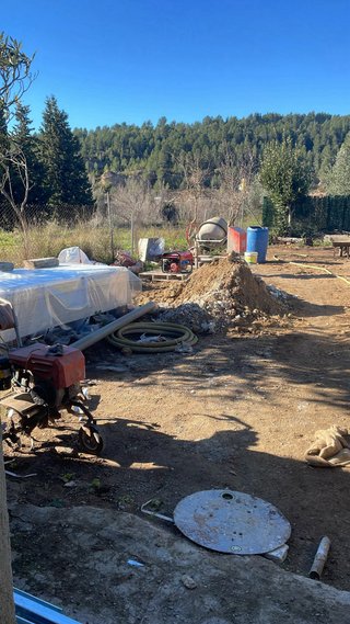 Terreno con caseta
