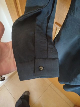Vestido mini azul marino