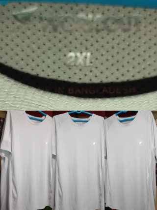Lote 3 Camisetas 2XL