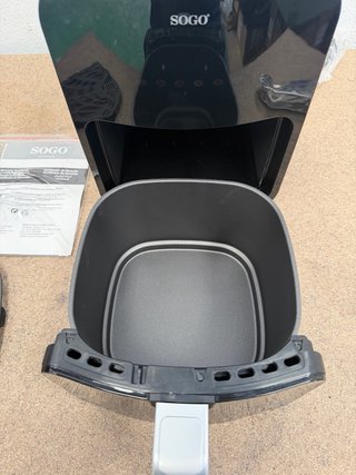 Freidora de Aire SOGO 3.5L Nueva