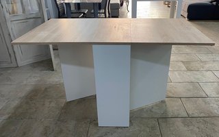 Mesa Libro extensible con alas plegables 140x77cm comedor Suecia