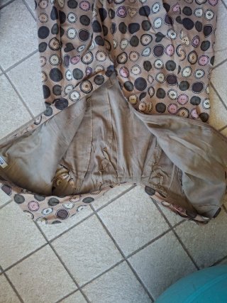Vestito Moschino fantasia bottoni