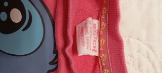 Sudadera infantil rosa con Stitch talla 4-5 años