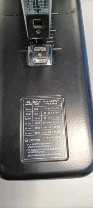 Cucitrice Kangaro HD23 L17 per Alti Spessori