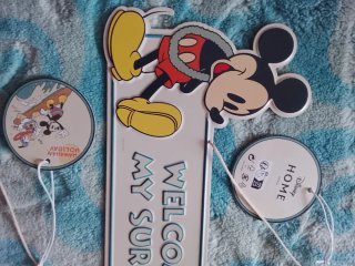 Cartel Disney Mickey Welcome to My Surf Club