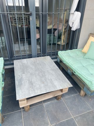 Conjunto Muebles Jardín Palets