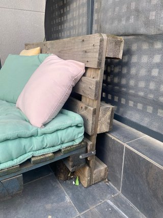 Conjunto Muebles Jardín Palets
