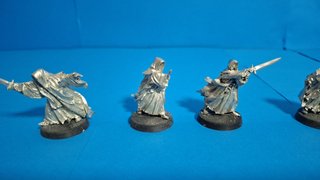 5 Nazguls El señor de los anillos Warhammer MESBG