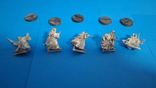 5 Nazguls El señor de los anillos Warhammer MESBG