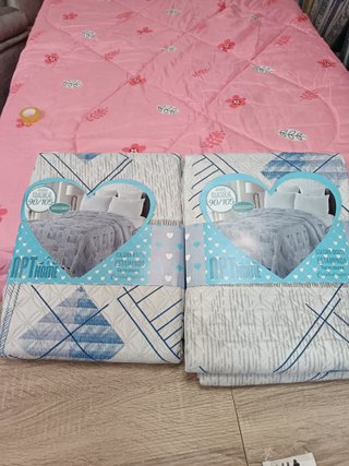2 Colchas Bouti Estampadas 90-105