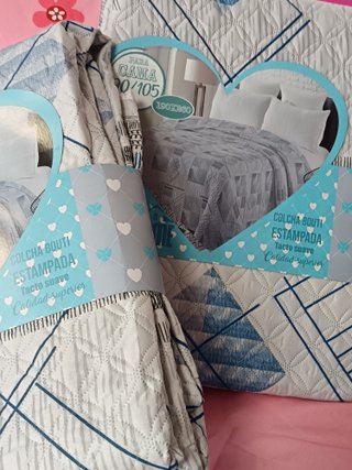 2 Colchas Bouti Estampadas 90-105
