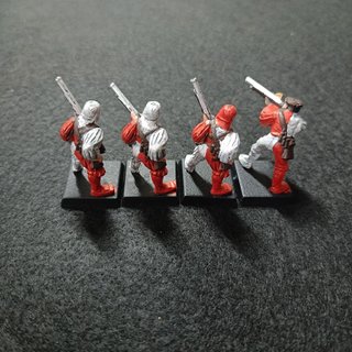 Pack 4 Figuras Arcabuceros Warhammer