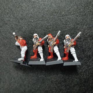 Pack 4 Figuras Arcabuceros Warhammer