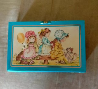 Lotto 3 scatole latta vintage
