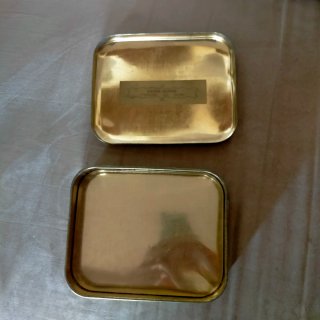 Lotto 3 scatole latta vintage