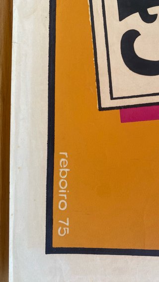 Cartel original cubano de 1975