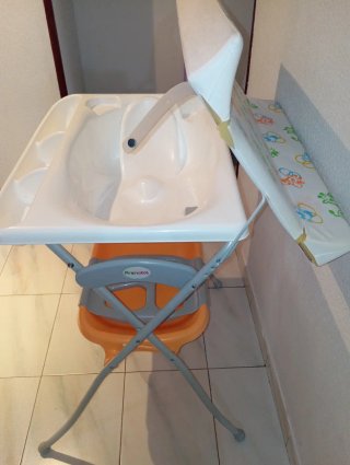 Bañera Cambiador Bebé Prenatal