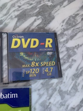 2 CD-R/RW y 1 DVD-R Verbatim Octron