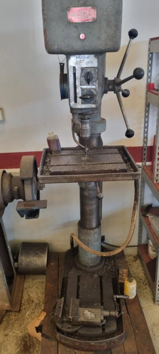 Taladro Columna Industrial Mugui E-300