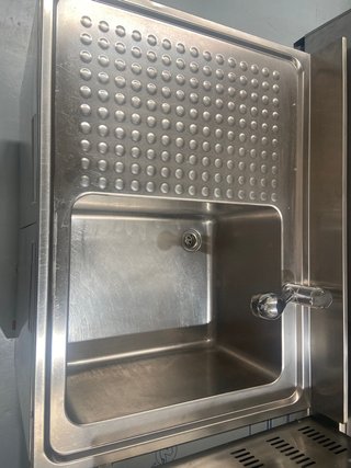 Fregadero Industrial Acero Inox + Grifo Ducha