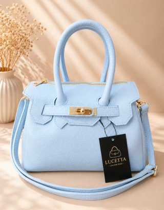 Bolso de piel auténtica
