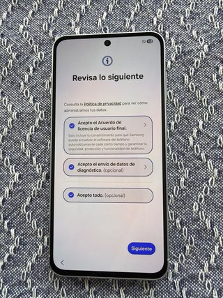 Samsung Galaxy A56 Gris/Claro