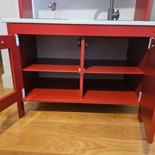 Cocinita IKEA Roja para Niños
