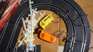Casa Playmobil Antigua y circuito porche ver fotos